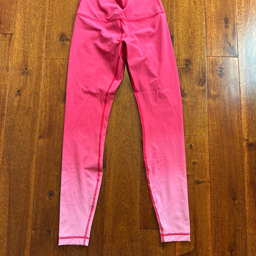 Lululemon Athletica Vibrant Pink Leggings